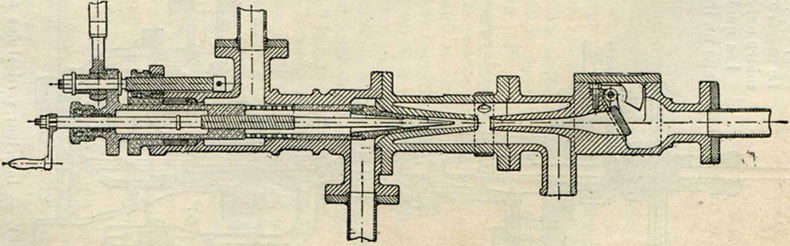 Fig. 83. - Injecteur Giffard des chemins de fer de lEst.