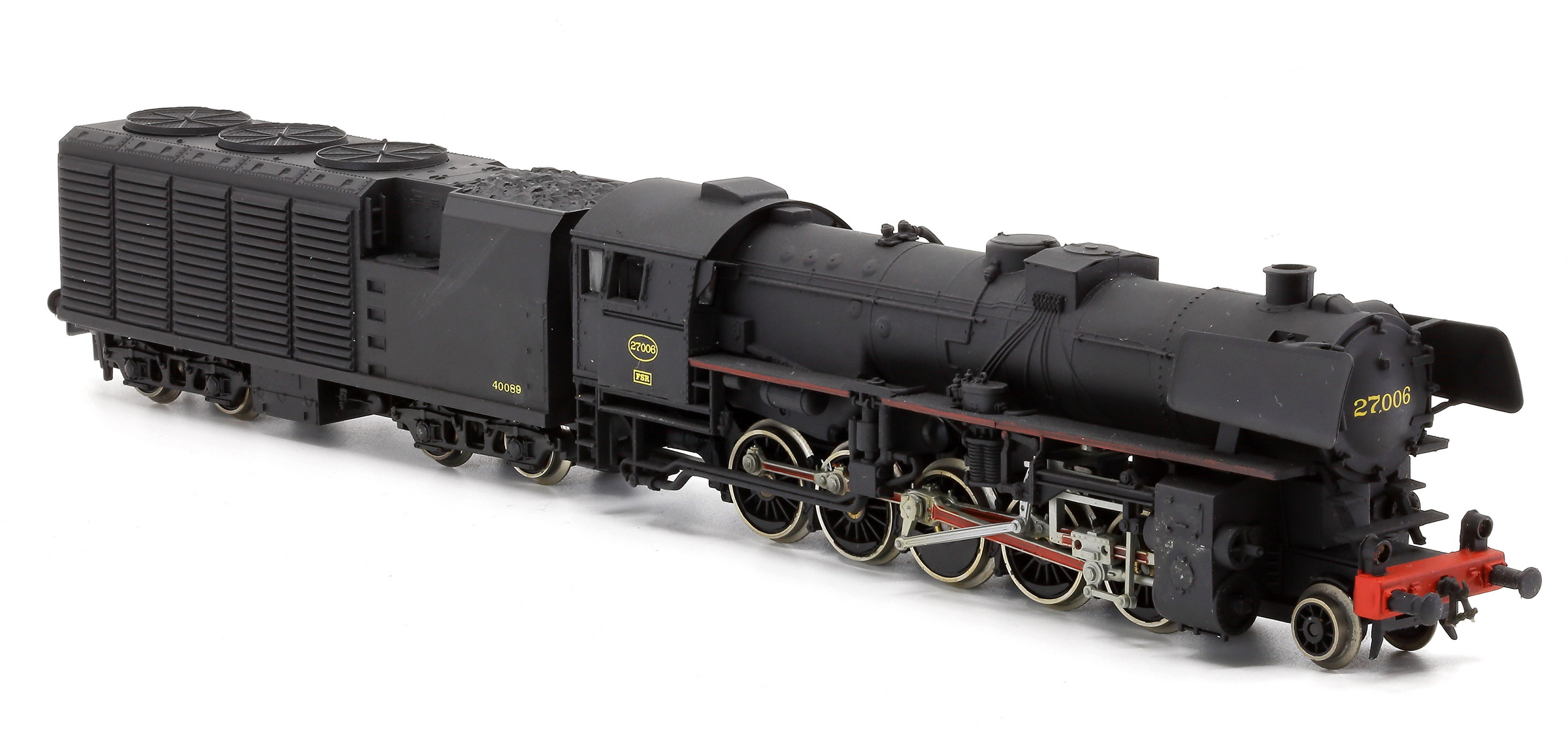 Locomotive Vapeur Arnold KPEV Classe 58.10-40 – Échelle TT 1:120, Décodeur Sonore DCC, Livrée Vert/Marron, Époque I, Roues 1-E H3, Phares De Travail, Volants D'Inertie