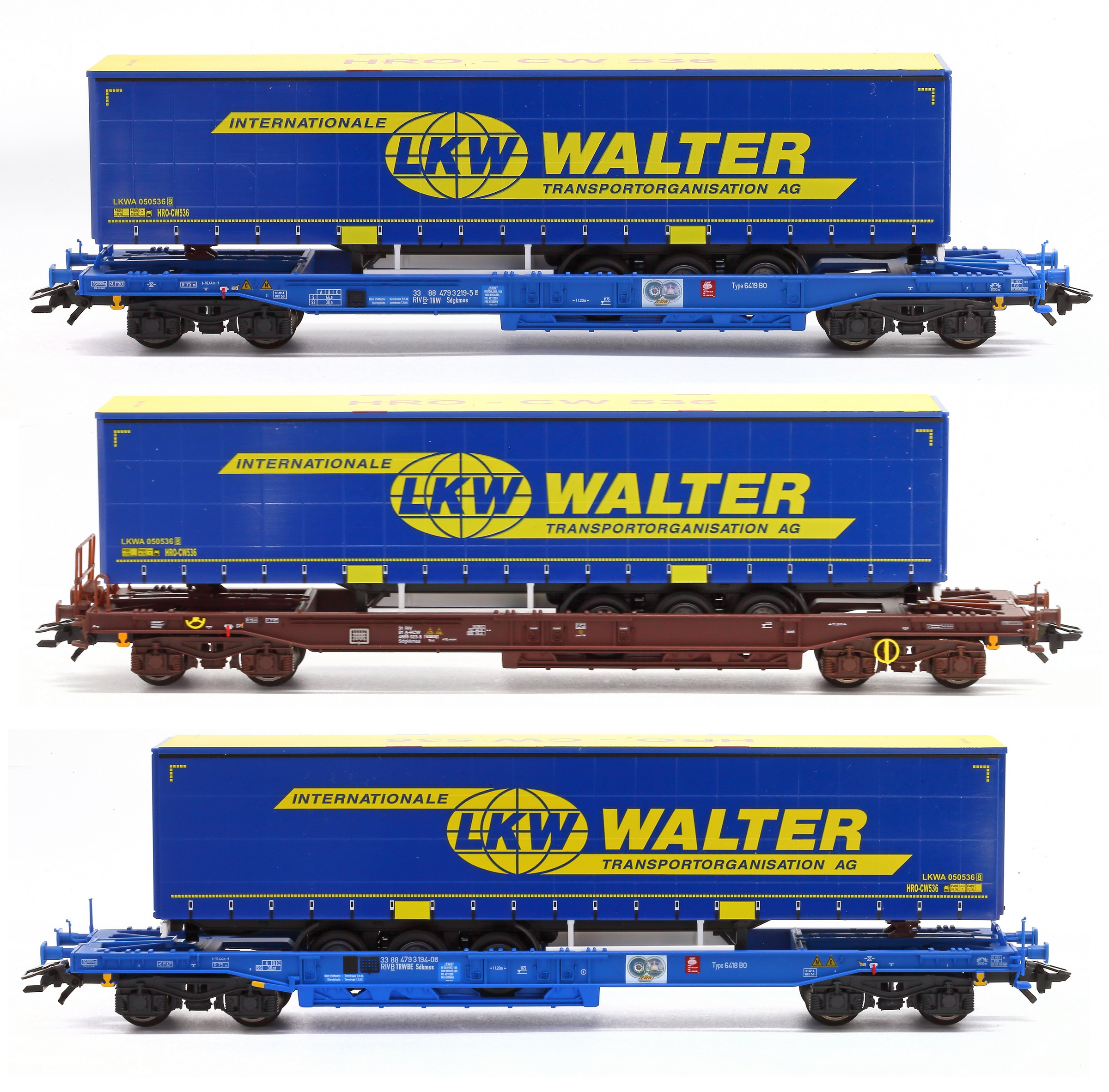 Rma Ho Wagon Tombereau Sncf A 2 Ess. En Kit Complet En Bo Ref.352