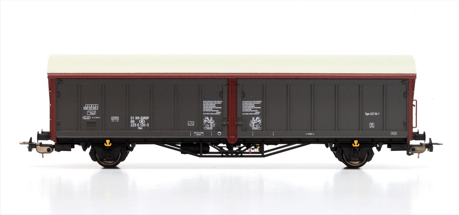 Wagon tombereau U.I.C. REF. 622 avec boîte - JOUEF HO - - Collection